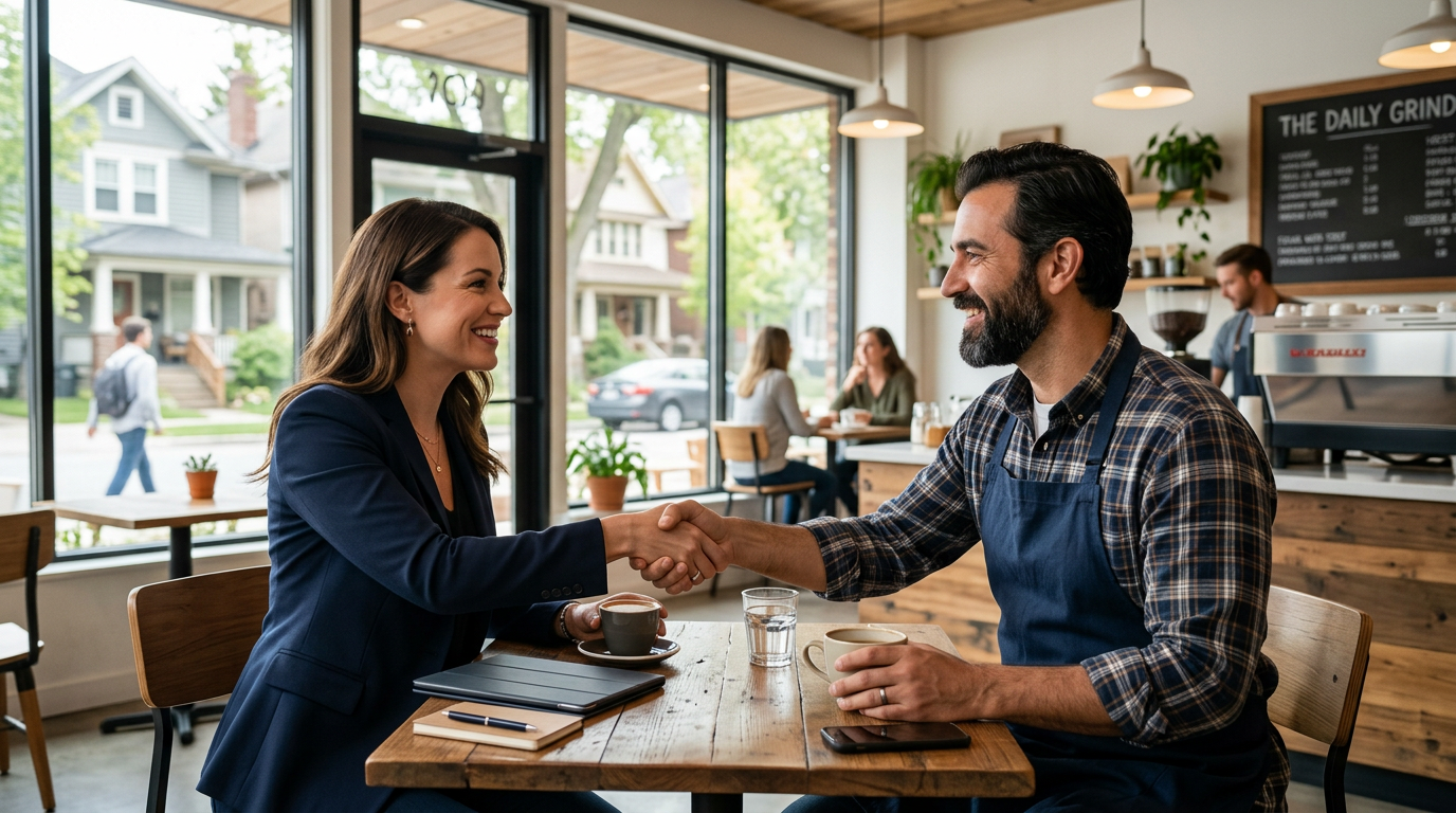 How to Partner With Local Businesses to Dominate Your Farm Area