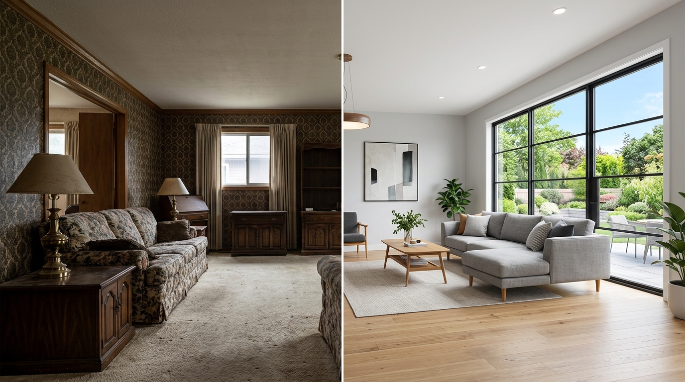 7 Visual Strategies to Market a Fixer-Upper and Show Its Potential