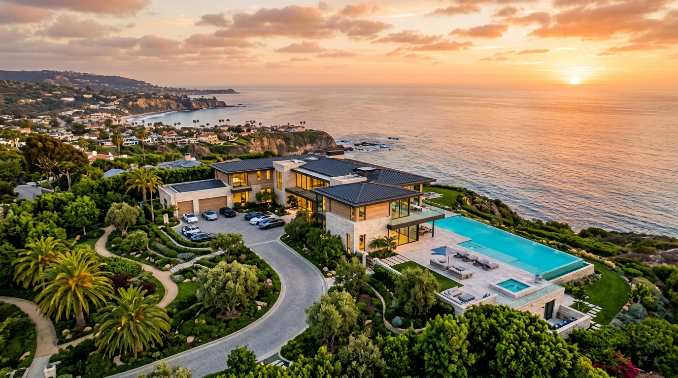 Mastering Drone Photography for Large Luxury Estates